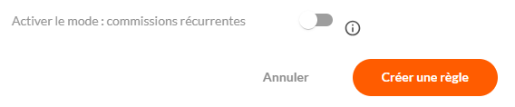 Commissions récurrentes Affilae