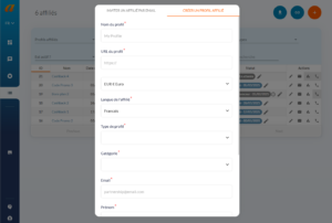 Tester le tracking des clics et conversions Affilae 1