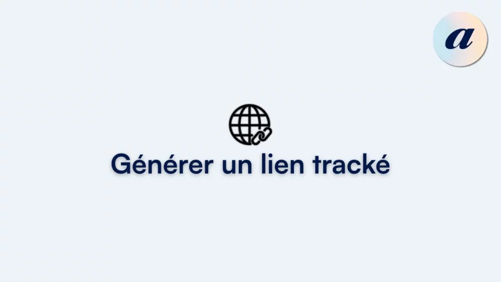 Générer lien tracké Affilae