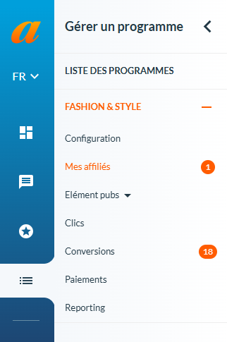 Ajouter rapidement un éditeur à son programme Affilae 1