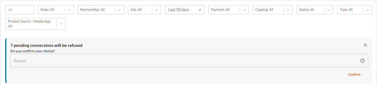 How to automatically validate large volumes of conversions through a .csv batch-file Affilae 2