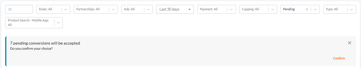 How to automatically validate large volumes of conversions through a .csv batch-file Affilae 3