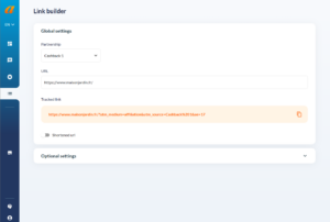 Test clicks and conversions tracking Affilae 2