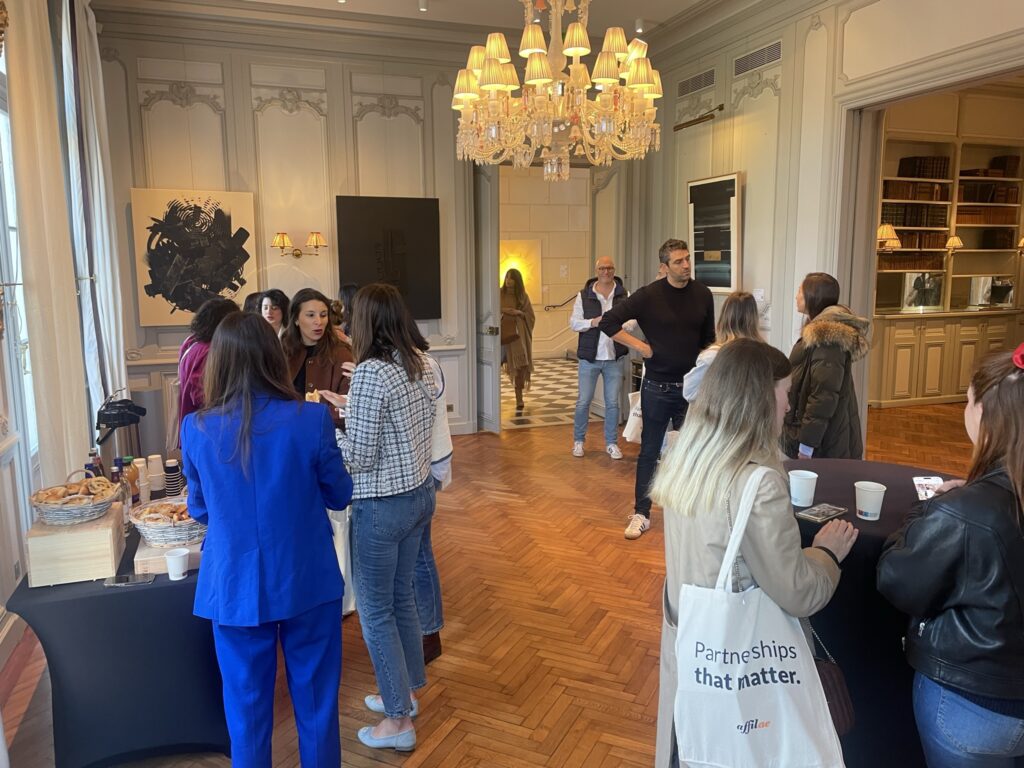 Évènement influence Affilae