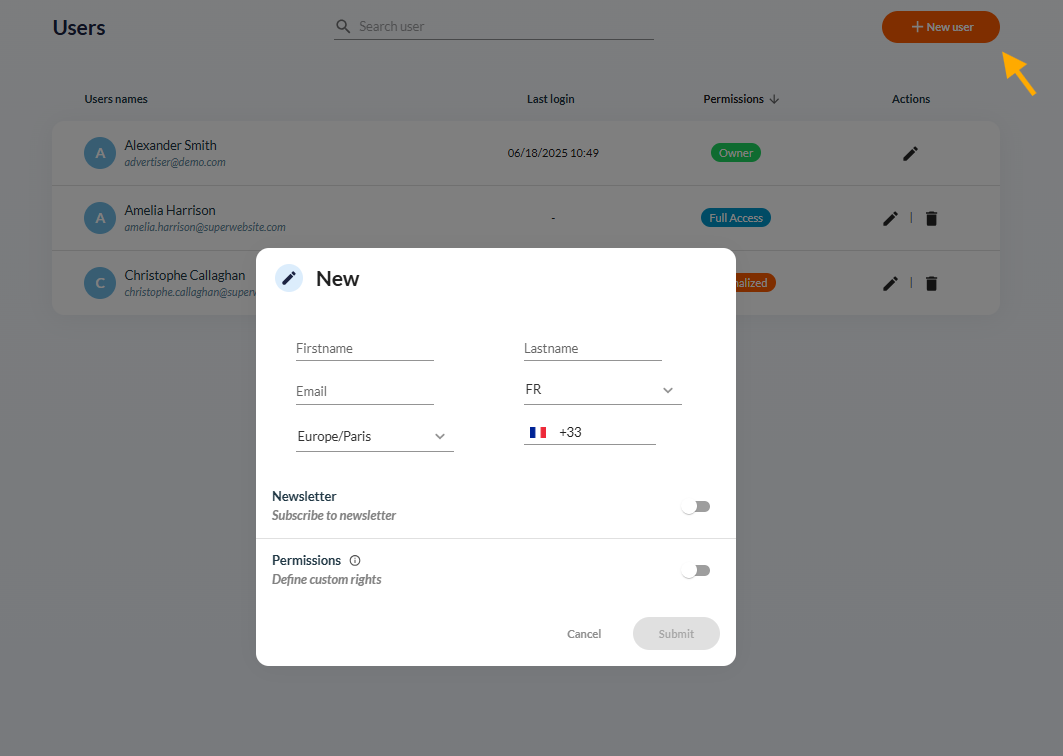 How to Manage Account Users 2