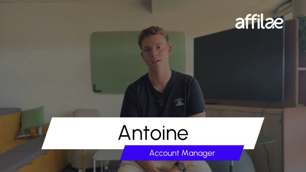 Vidéo Antoine Dubuisson account manager Affilae